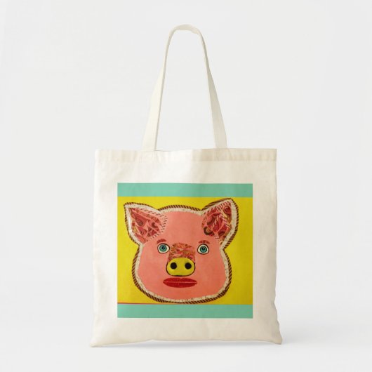 Cool Pig Canvas tas (Voorkant)