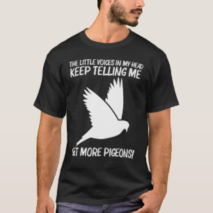 Cool Pigeon Voor Mannen Vrouwen Rock Dove Vogel Pe T-shirt