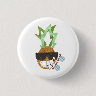Cool Pineapple Badge Ronde Button 3,2 Cm