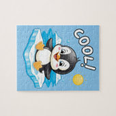 Cool! , pinguïn legpuzzel (Horizontaal)