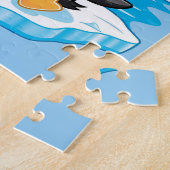 Cool! , pinguïn legpuzzel (Zijkant)