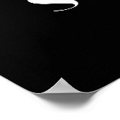 Cool Pinup Meisje Poster (Hoek)