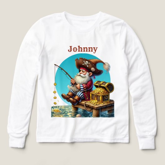 Cool Pirate Lovers  Tri-Blend Shirten (Voorkant)