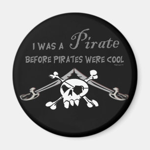 Cool Pirate Magnet Magneet