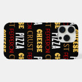Cool plaisir pizza pepperoni fromage croûte texte  (Verso Horizontal)