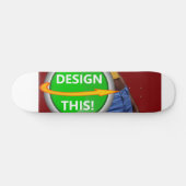COOL ! Planche à skateboard - 7 3/4" - Personnalis (Horz)