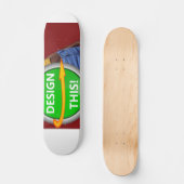 COOL ! Planche à skateboard - 7 3/4" - Personnalis (Recto)