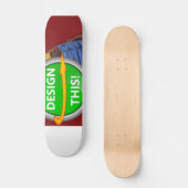 COOL ! Planche à skateboard - 7 7/8" - Personnalis (Recto)