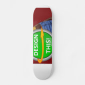 COOL ! Planche à skateboard - 7 7/8" - Personnalis (Recto)