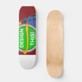 COOL ! Planche à skateboard - 8 1/4" - Personnalis (Recto)