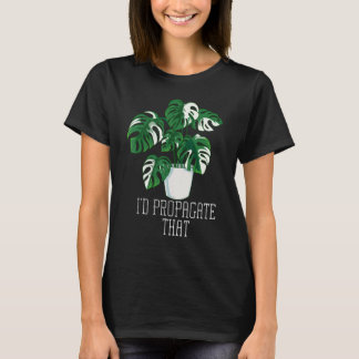 Cool Plant Voor Mannen Vrouwen Voortplanting Plant T-shirt