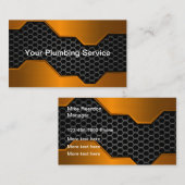 Cool Plumbing Service Visitekaartje (Voorkant / Achterkant)
