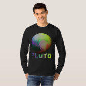 Cool Pluto Dwarf Planet Kuiper Belt Astronomy T-shirt (Voorkant volledig)