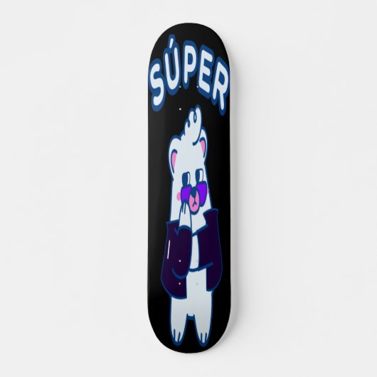 Cool Polar Beer Skateboard (Voorkant)