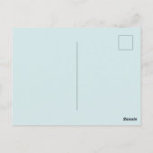 Cool Politie bedankt Briefkaart (Achterkant)