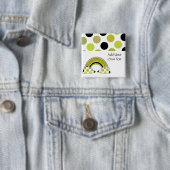 Cool Polka Dot Rainbow Button (In situ)