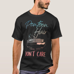 Cool Pontoonboot Pontoonbootkapitein T-shirt