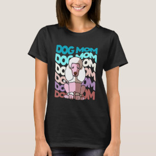Cool Poodle Dog Mam Retro Dog T-shirt