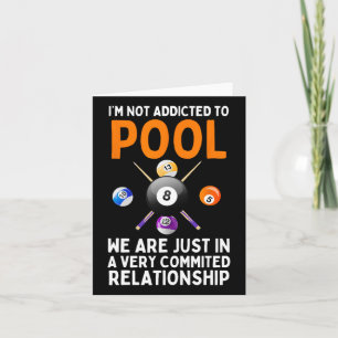 Cool Pool Art Voor Mannen Vrouwen Jongens Biljart  Kaart