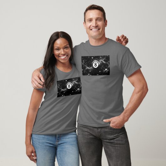 Cool Pool Player 8 Ball Theme Tshirts (Unisexe)