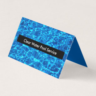 Cool Pool-service Visitekaartjes