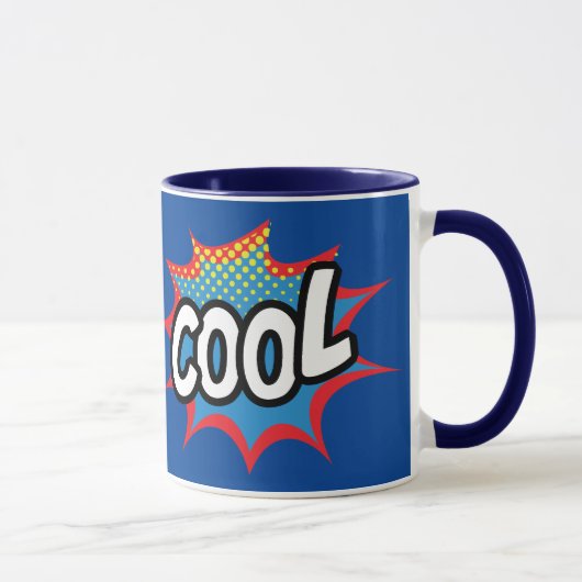 Cool Pop Art Mok (Rechts)