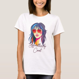 Cool Pop Art Woman T-shirt