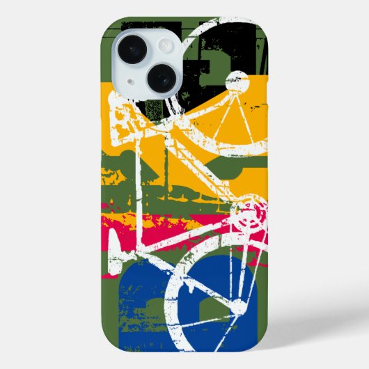 Cool pop urban bike - fietsen Case-Mate iPhone case (Achterkant)