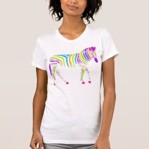 Cool Pop Zebra Stripes T shirt