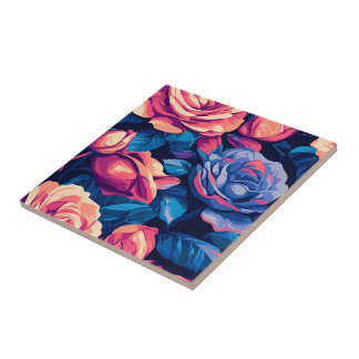 Cool Portugees Roos Keramische Tegels voor Home De Tegeltje