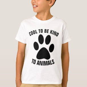 COOL POUR ÊTRE GENTIL POUR LES ANIMAUX T-shirts po