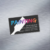 Cool Professionnel Peintre Cartes de visite magnét (In Situ)