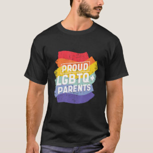 Cool Proud Lgbtq + Ouders T-shirt