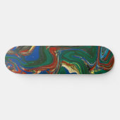 Cool Psychedelic Motif Skateboard (Horz)