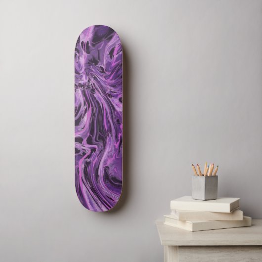 Cool Psychedelic Motif Skateboard (Art mural)