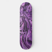 Cool Psychedelic Motif Skateboard (Recto)