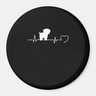 Cool Pug Hondenras Heartbeat Pupy Magneet