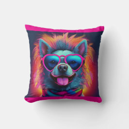 Cool Pup Throw Pillow Kussen