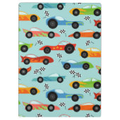 Cool Race Cars Aangepaste Kinderen Klembord (Achterkant)