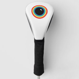 Cool Rainbow Eyeball Golfheadcover