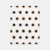 Cool Rainbow Eyes Fleece Deken (Voorkant)