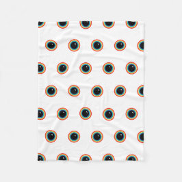 Cool Rainbow Eyes Fleece Deken