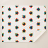 Cool Rainbow Eyes Sherpa Deken (Voorkant (horizontaal))