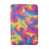 Cool Rainbow Tie Dye Patroon Badmat (Voorkant Verticaal)