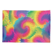 Cool Rainbow Tie Dye Patroon Kussensloop (Achterkant)