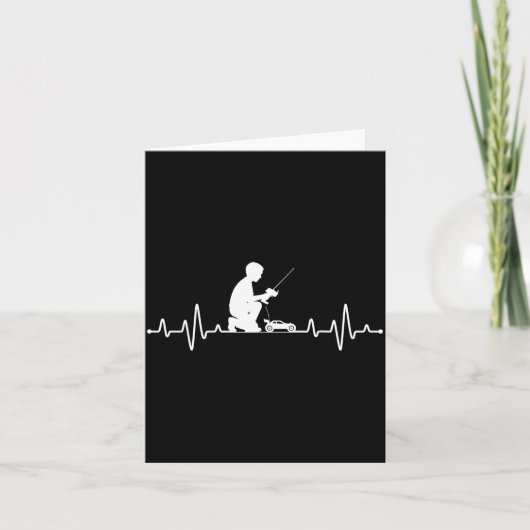 Cool Rc Racing Art For Men Women Remote Control Rc Kaart (Voorkant)