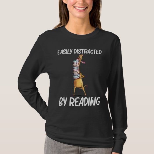 Cool Reading For Men Women Bookworm Learning Book T-shirt (Voorkant)