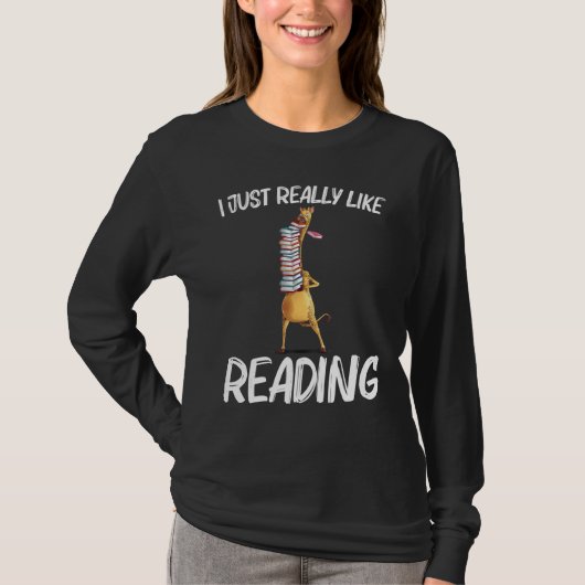 Cool Reading For Men Women Bookworm Learning Book  T-shirt (Voorkant)