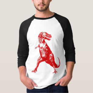 Cool red Tyrannosaurus Rex (T-Rex) dinosaur... T-shirt
