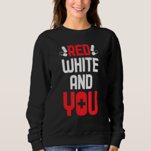 Cool Red White en u hebben belang bij het Rode Kru Trui